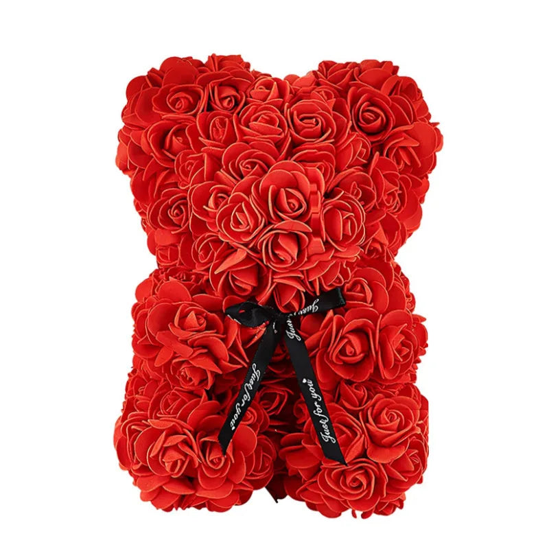 Urso de Rosas Luxuoso