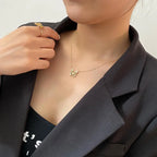 Colar Feminino Prata 925 banhado a Ouro 18K