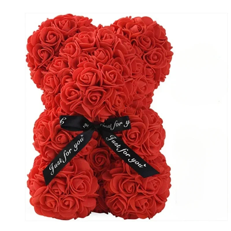 Urso de Rosas Luxuoso